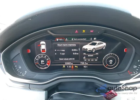 2018 Audi S5 3.0T Premium Plus from USA, damaged, VIN WAUC4CF5XJA048975